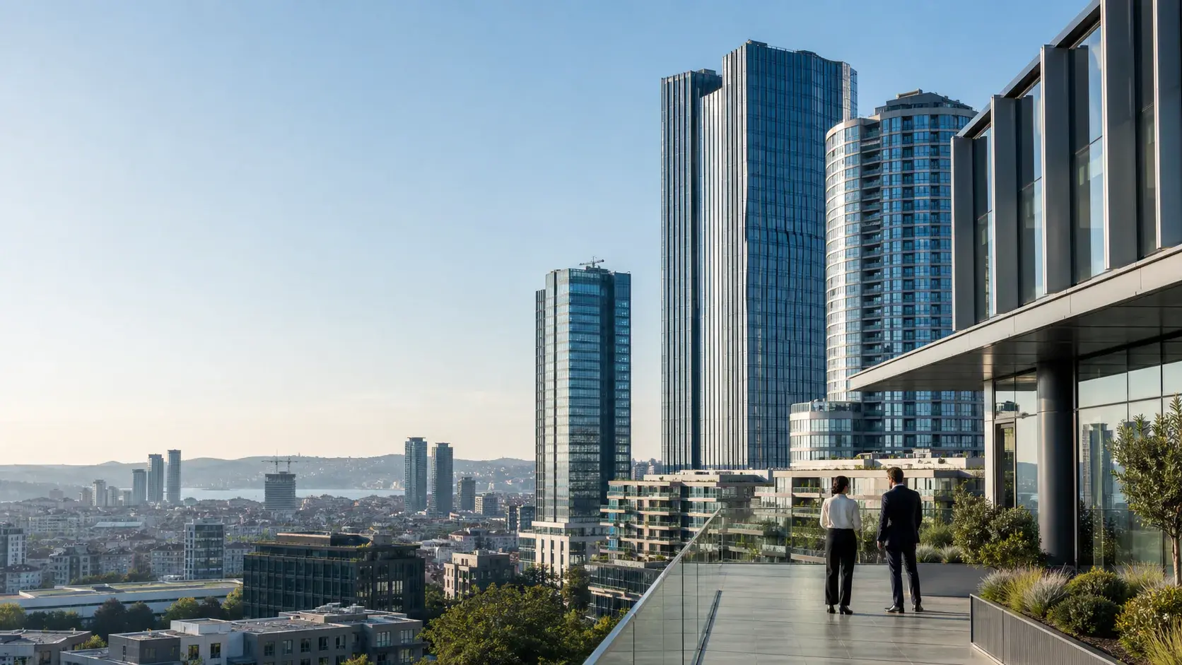 Moderner Wirtschaftsstandort Bomonti und Şişli in Istanbul